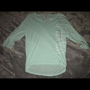 PINK Quarter Sleeve Tee